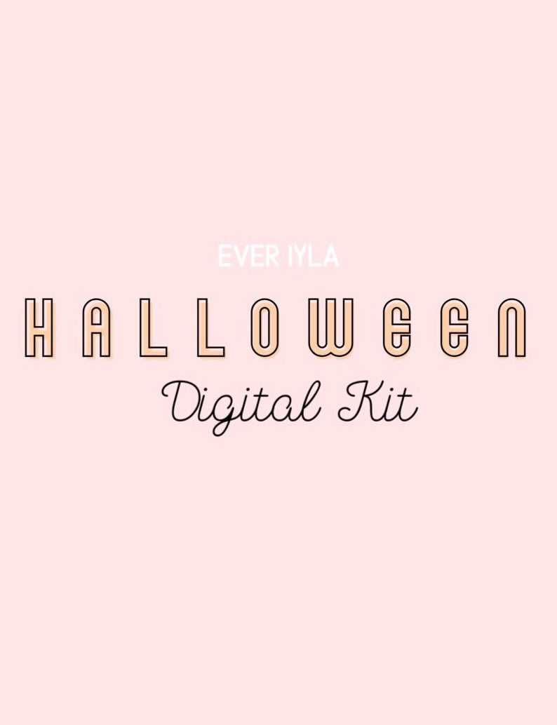 Halloween Digital Kits